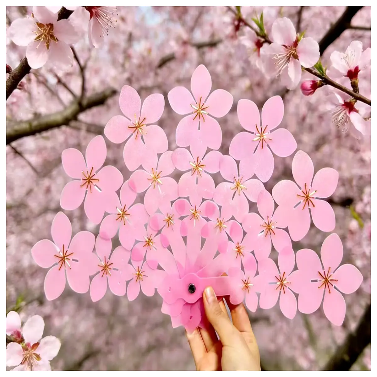 peach blossom embroidery cross stitch diy traditional chinese craft home decor