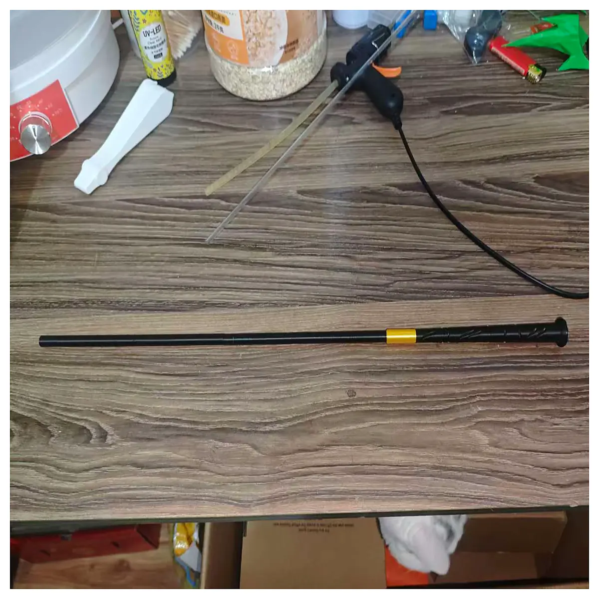 arknights mostima staff prop cosplay wand up glow stick party accessory