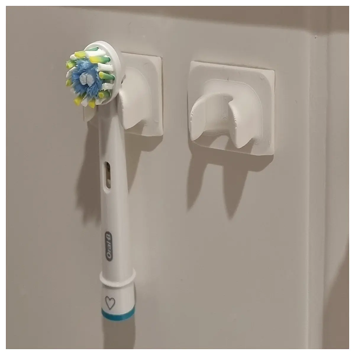 oral b electric toothbrush wall mount holder bracket organizer bathroom storage rack