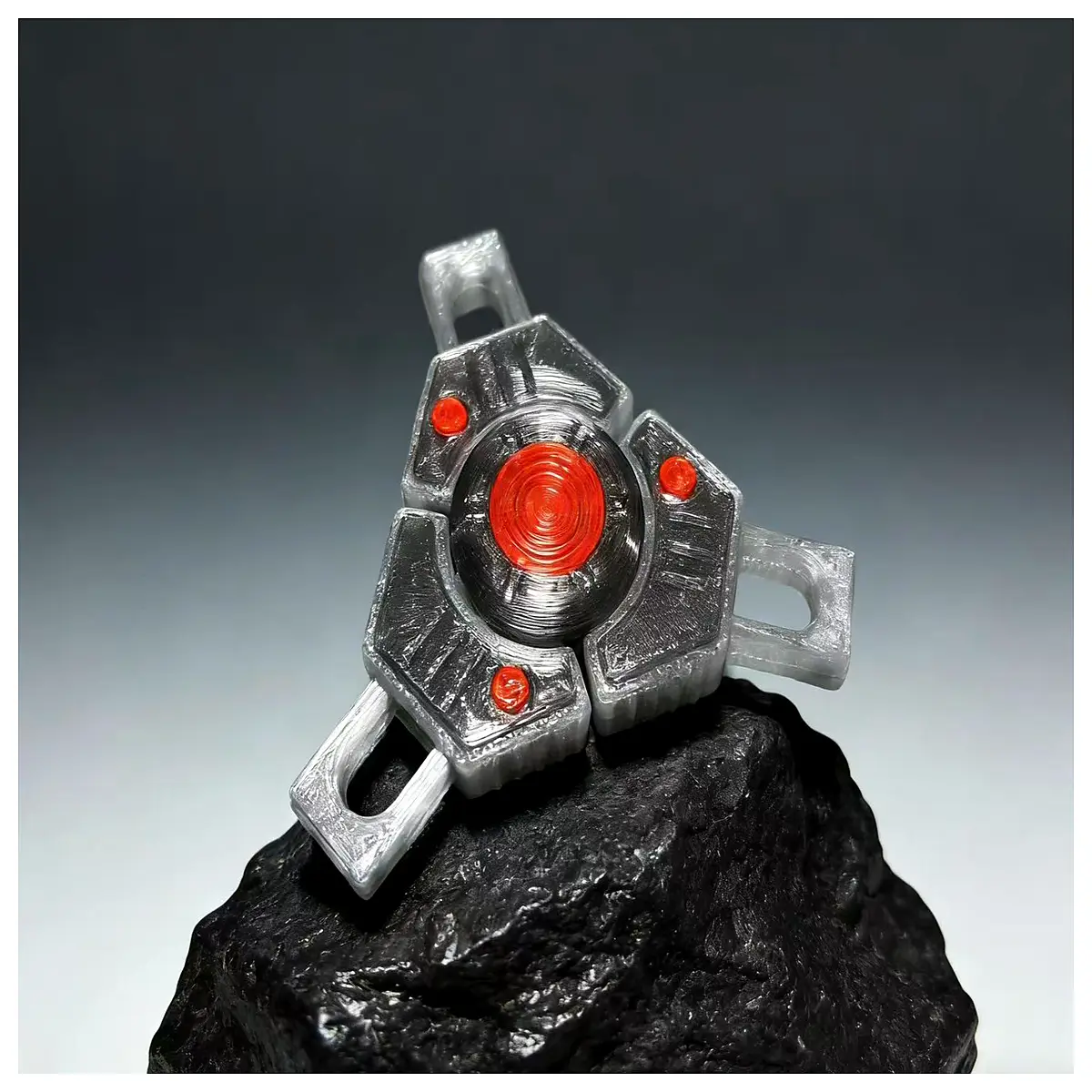 fidget toy edc pocket spinner kinetic desk stress relief open gear mechanism spinning top for anxiety