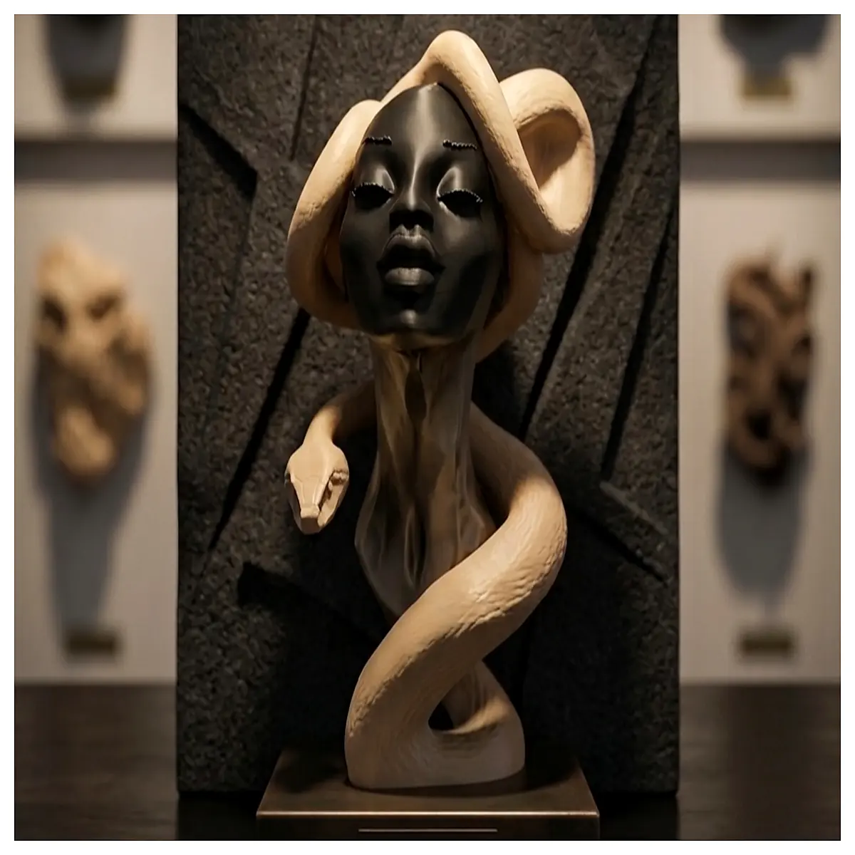 mamlambo snake spirit doll protection charm african traditional healing artifact voodoo talisman
