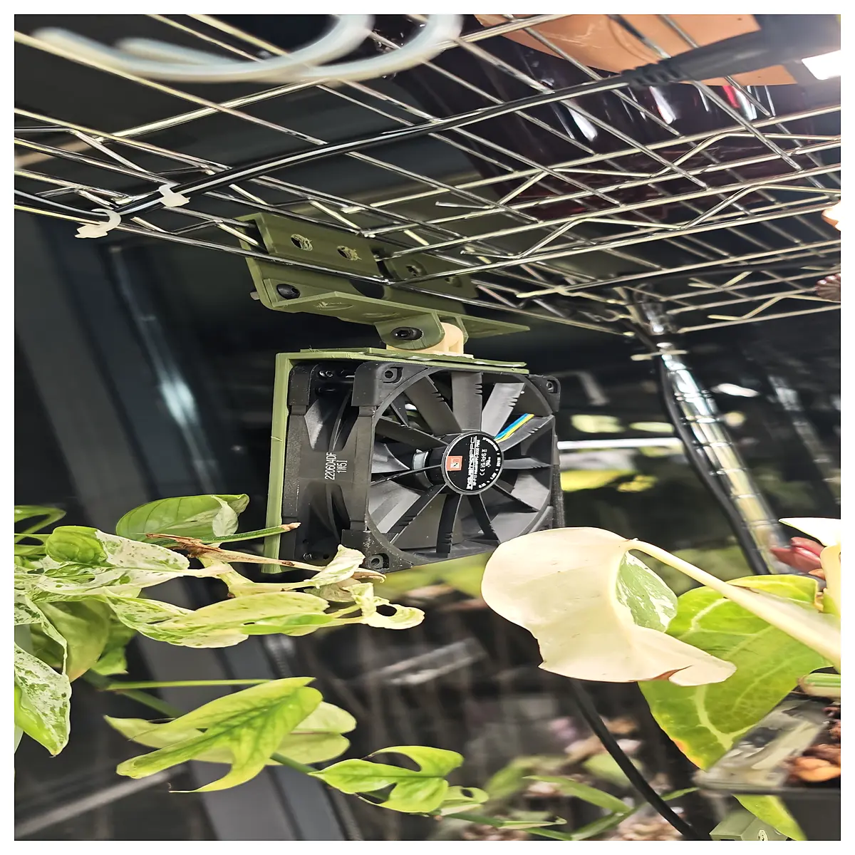 desktop plant small quiet air circulator for indoor plants office desk cooling breeze mini portable