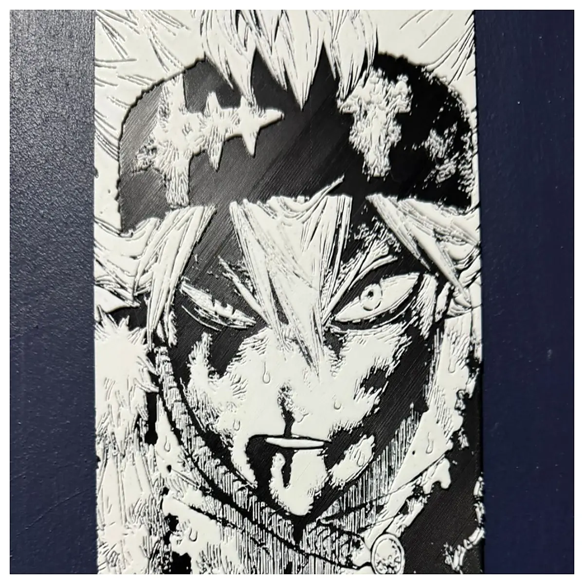 black asta manga board anime wall scroll poster decor