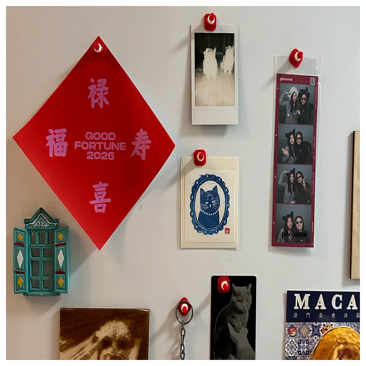 traffic cone fridge magnet photo frame holder for school safety signs and kids room decor
