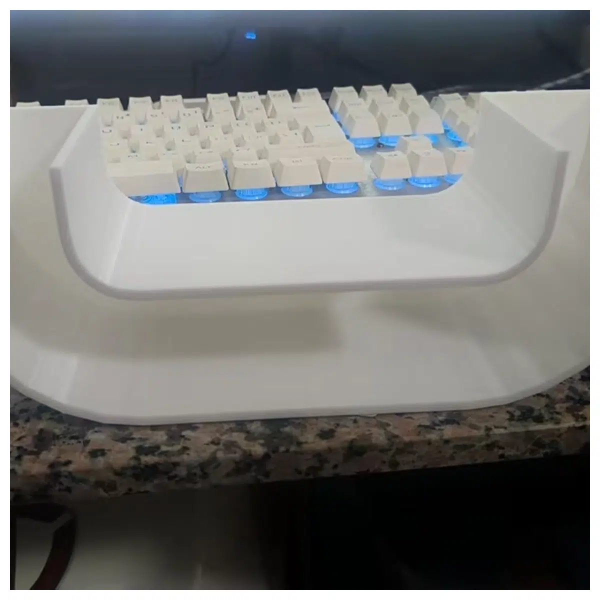curved storage box organizer for desk accessories