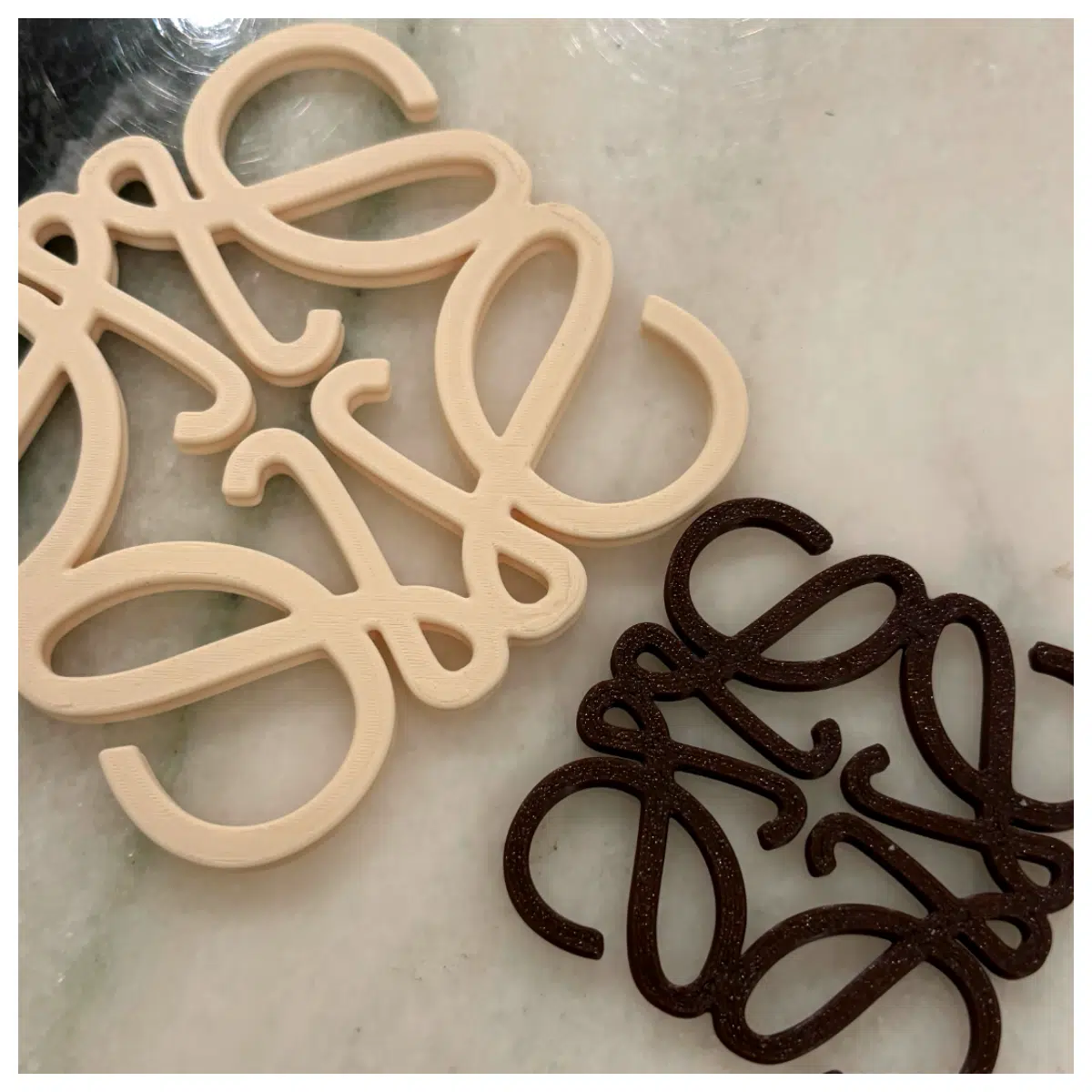 coaster keychain bag charm pendant leather home decor women men