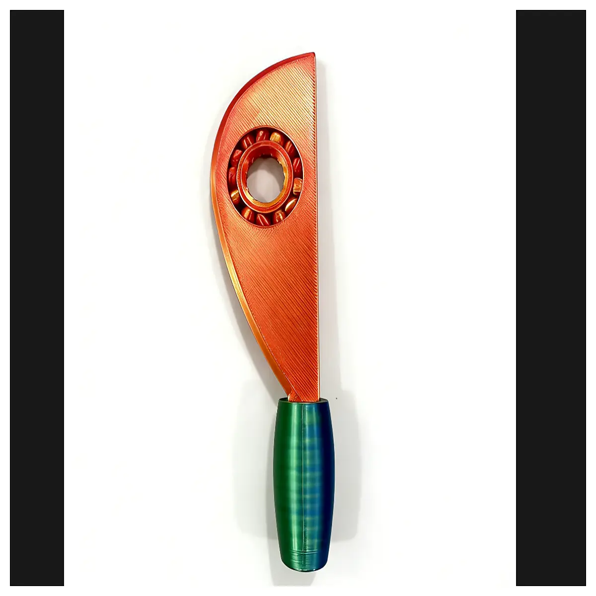curved blade kitchen chef curved edge slicing tool