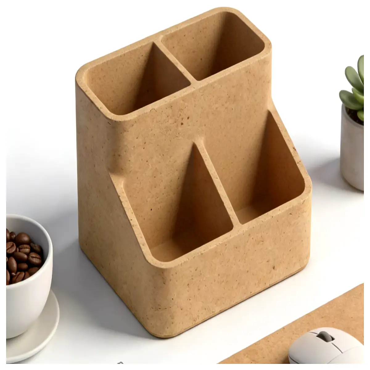small plastic storage box organizer for desk accessories jewelry makeup craft supplies desktop tidy container 15x12cm