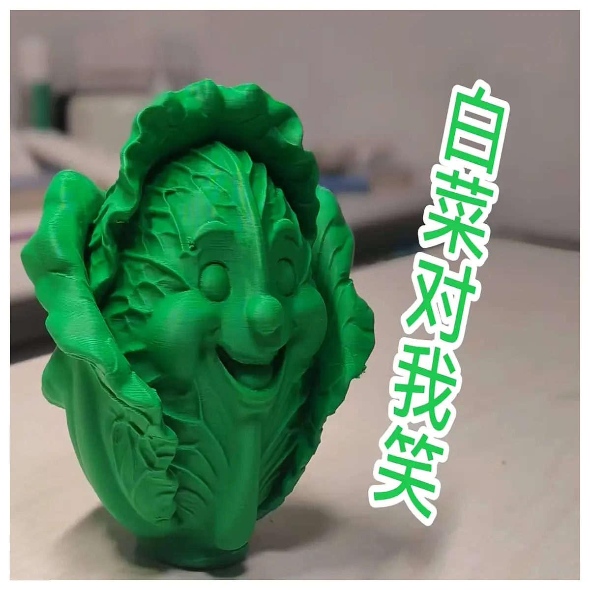 cute smiling cabbage plush toy kawaii vegetable mascot pillow funny green veggie stuffed animal for kids desk decor