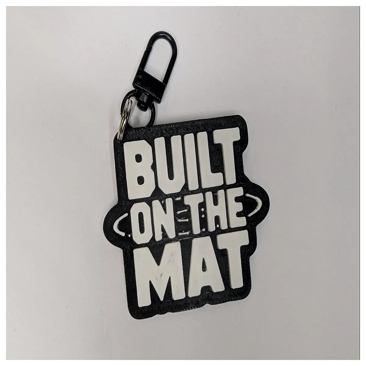 wrestling mat keychain rubber grip gear grapplers jiu jitsu training accessory