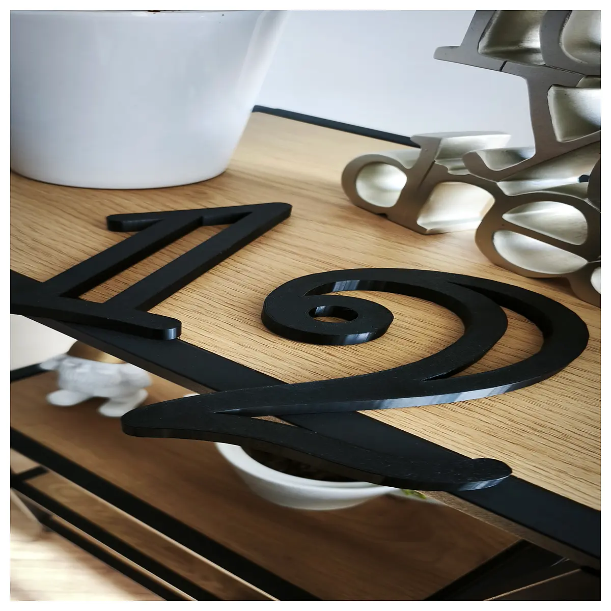 modern house number plates 0 9 metal numeric door signs waterproof address numbers for exterior wall custom home entrance identifiers