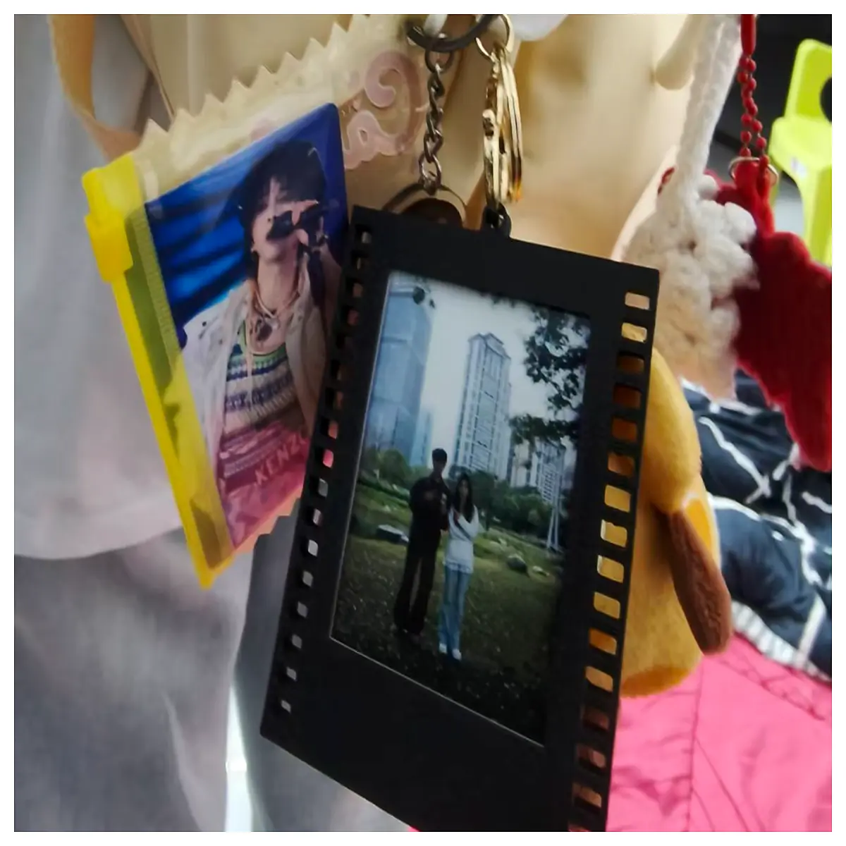 instant film photo frame holder for mini 8 70 100 vintage retro picture for printed photos wall mount or desk organizer gift