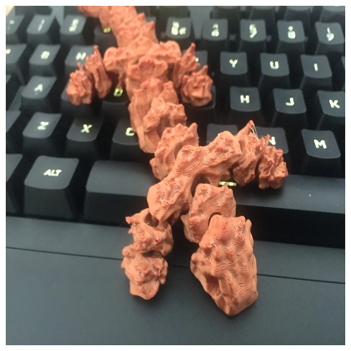 articulated lava lizard toy for kids moving fire dragon figurine dinosaur action figure with posable joints