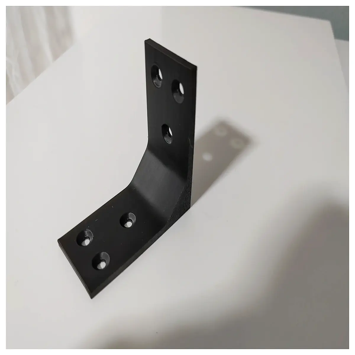 90 degree corner bracket 60x60x30mm duty steel l shaped mounting hardware for shelving frame construction