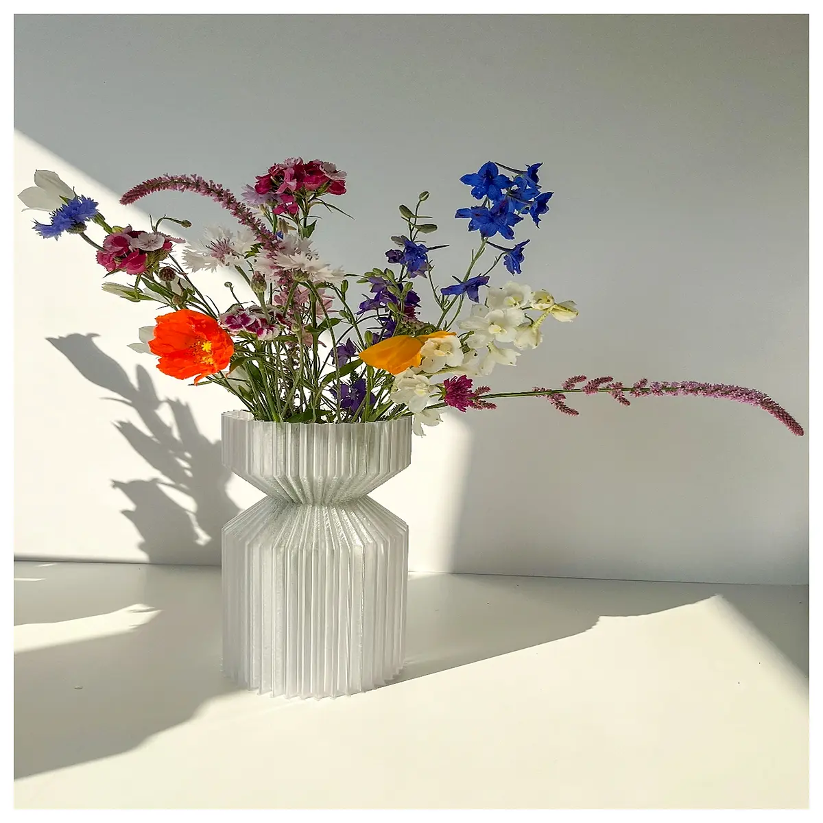 modern ceramic vase for home decor minimalist flower holder centerpiece