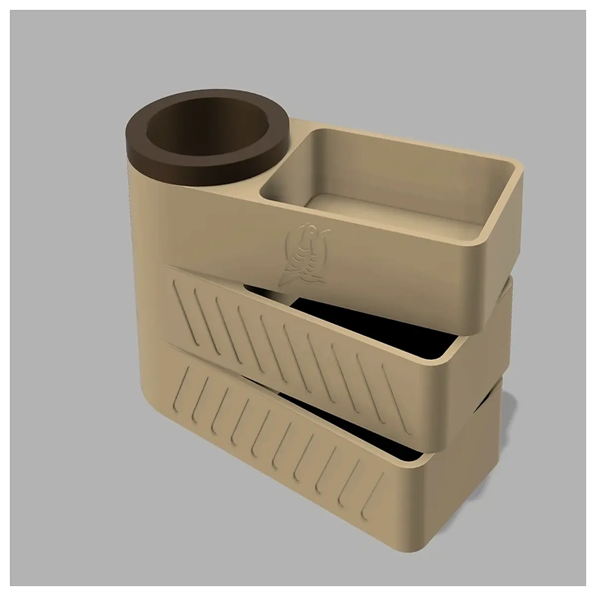 rotating desktop organizer with compartments for pens paper clips sticky notes office supplies desk caddy storage