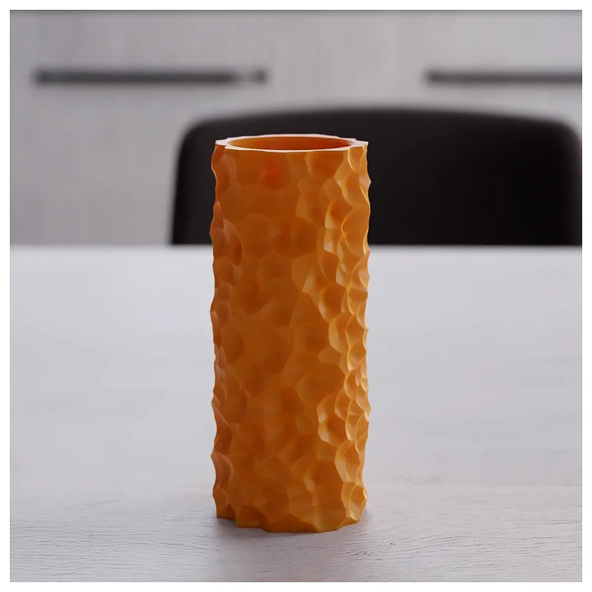 modern spiral cylinder vase for home decor tall geometric flower holder for living room table centerpiece