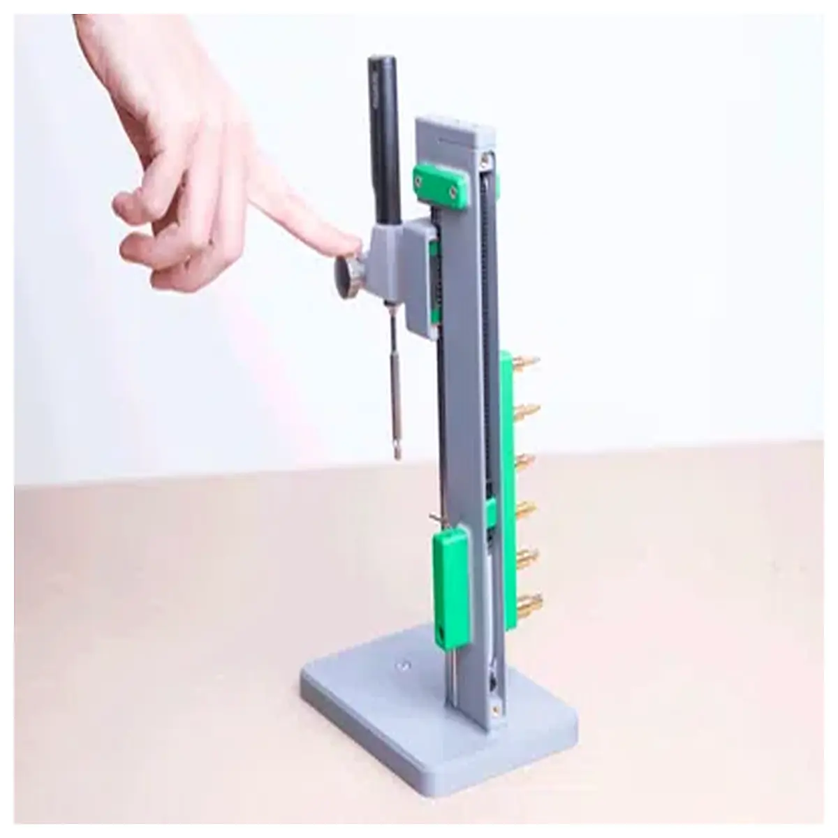 compact manual press tool for jewelry making small hydraulic machine for inserting pins and beads hot swap fitting applicator