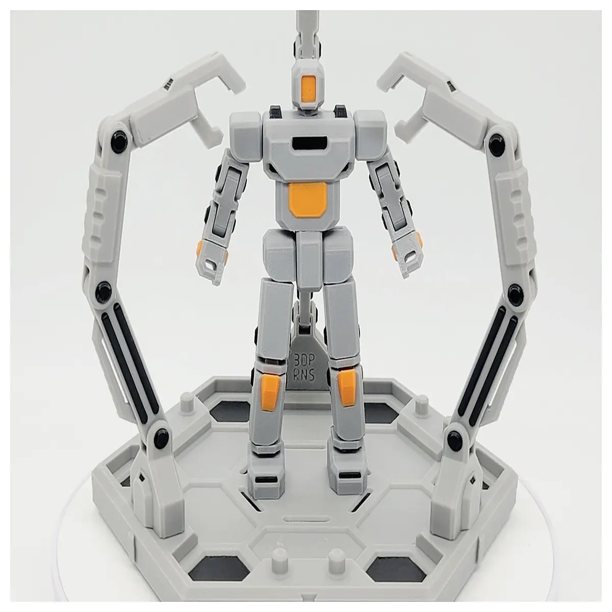 3dp rns hex base repair robot arm v10 spare parts replacement maintenance tools
