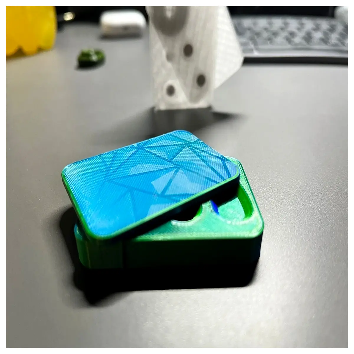 magnetic finger slider fidget toy stress relief cube for adults anxiety adhd desk gadget