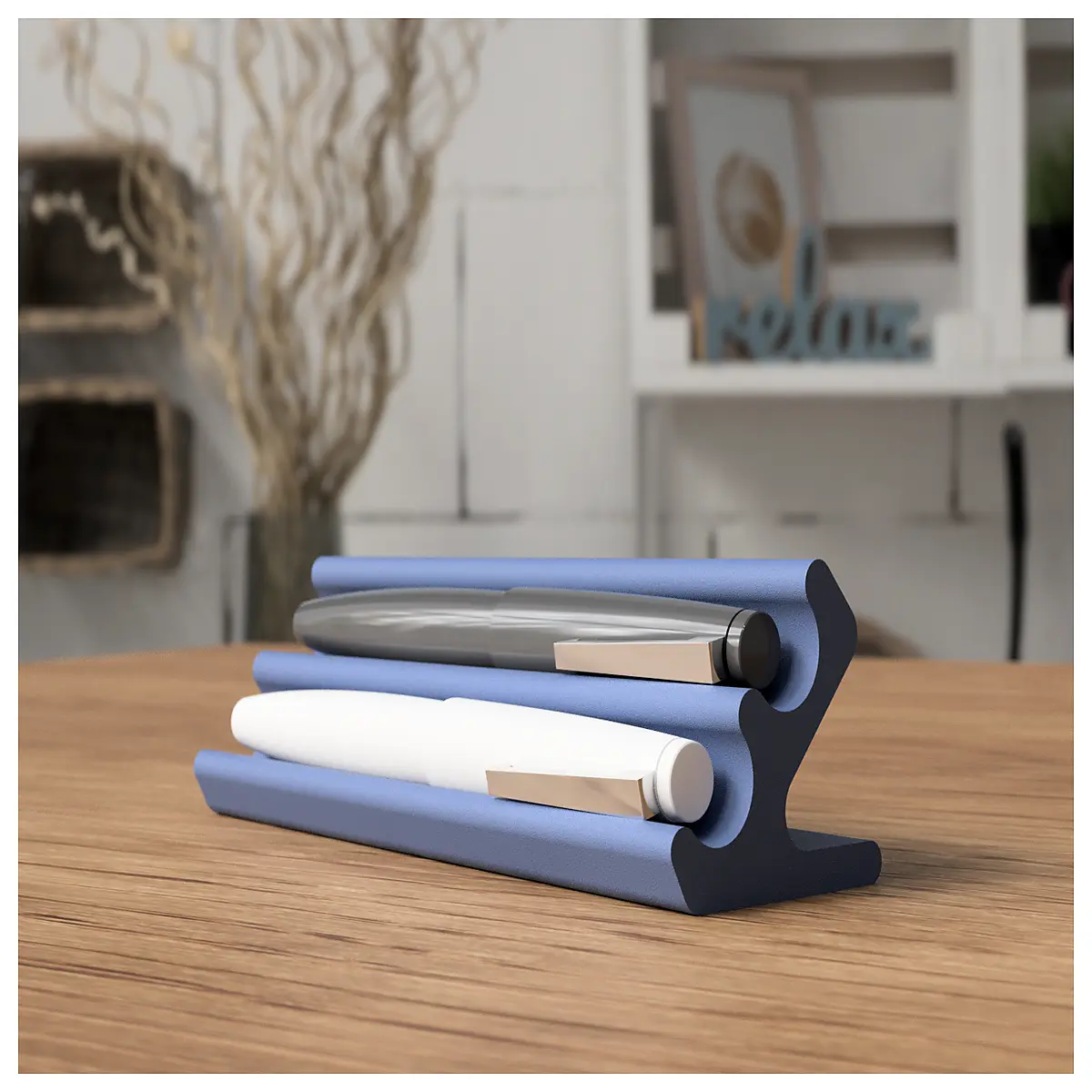 ceramic pen rest holder for desk organizer calligraphy brush office supplies