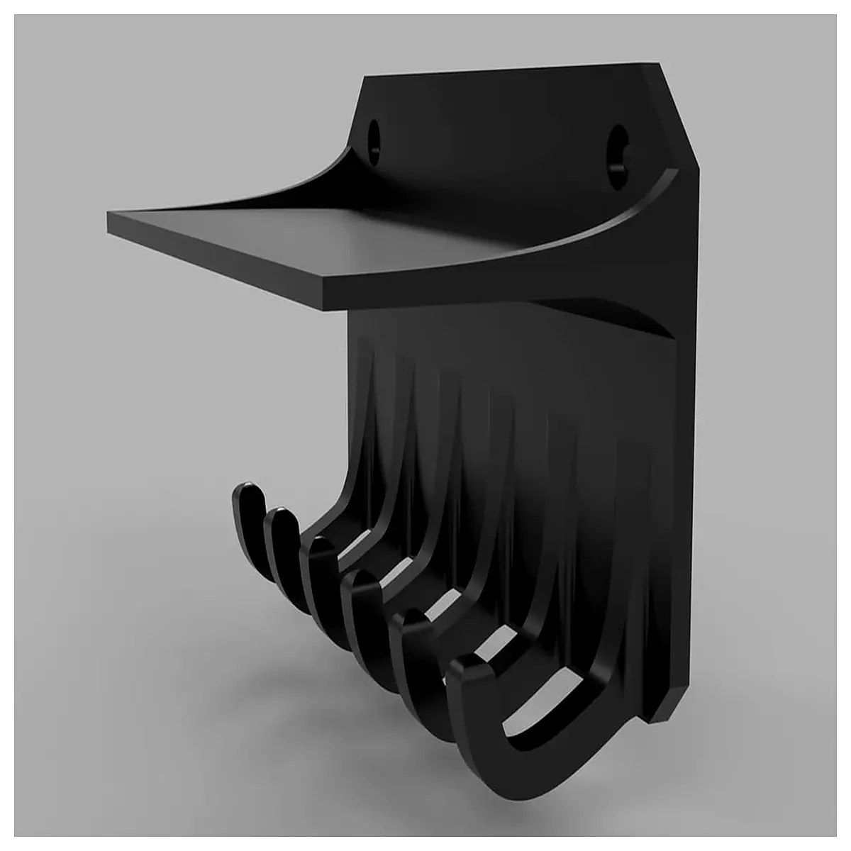 wall mounted key holder with tray for entryway organization magnetic catch all dish for keys coins and wallet