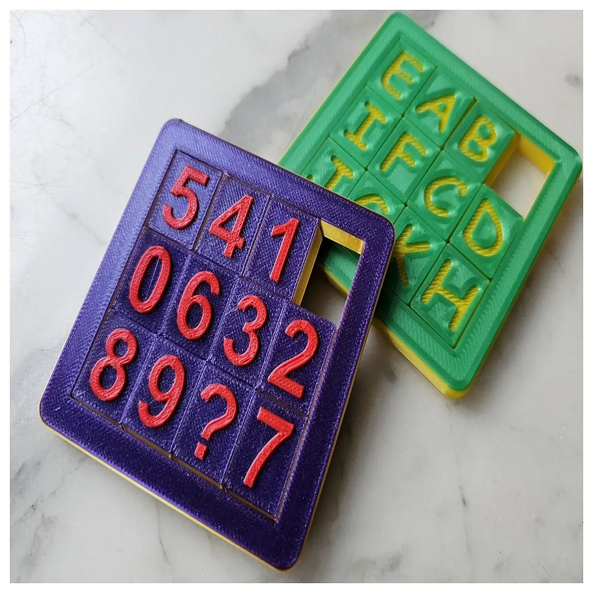 endless sliding puzzle double sided brain teaser game for adults kids stress relief cognitive training