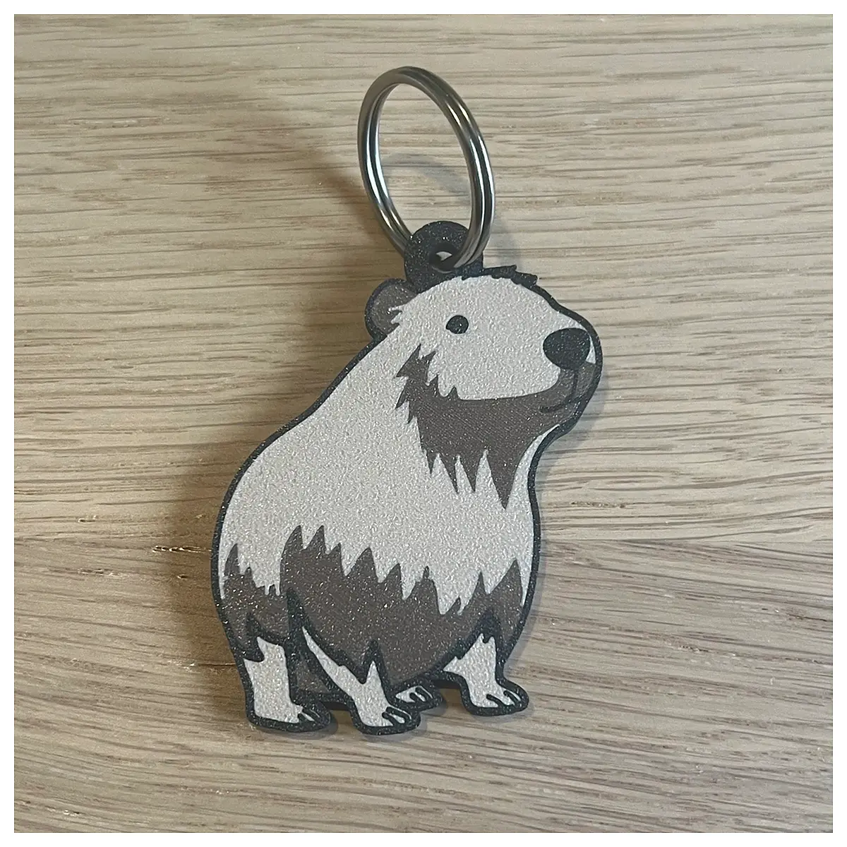 cute capybara keychain plush charm for bags cute animal gift