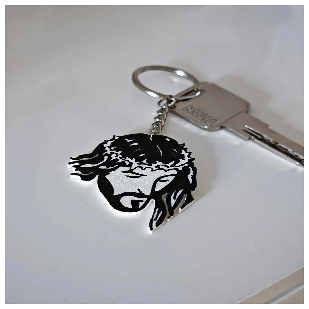 christian faith keychain cross pendant for men women bible verse gift religious jewelry catholic accessories