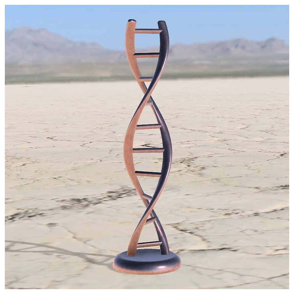 printed dna double helix without science education piece molecular biology prop for classroom teaching