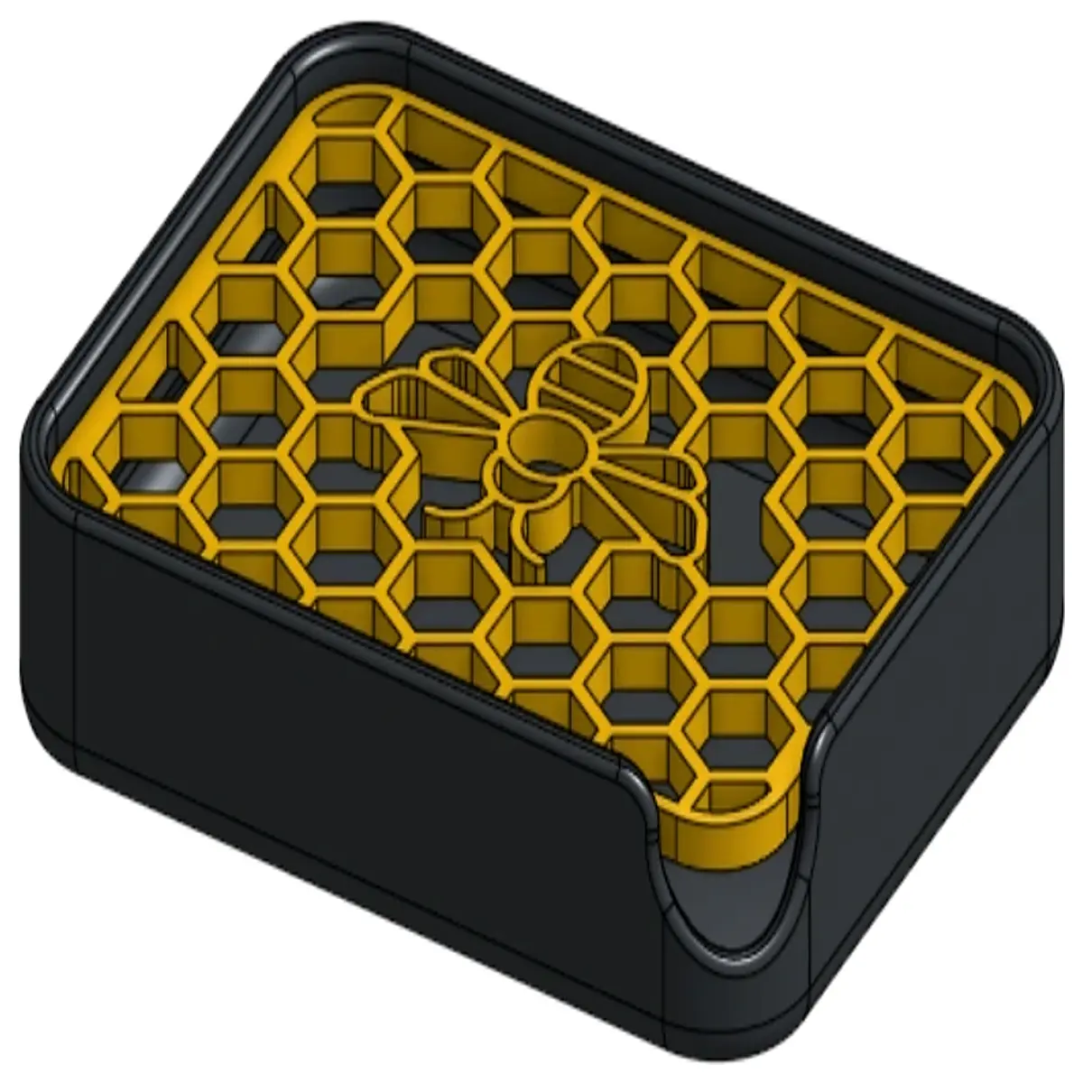 honeycomb soap dish holder bathroom countertop organizer non slip drainage tray for bar soap