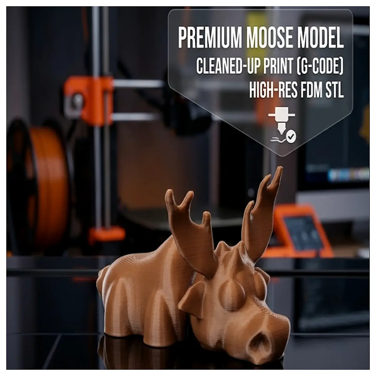cute articulated moose plush toy for kids forest camping adventure gift soft stuffed animal