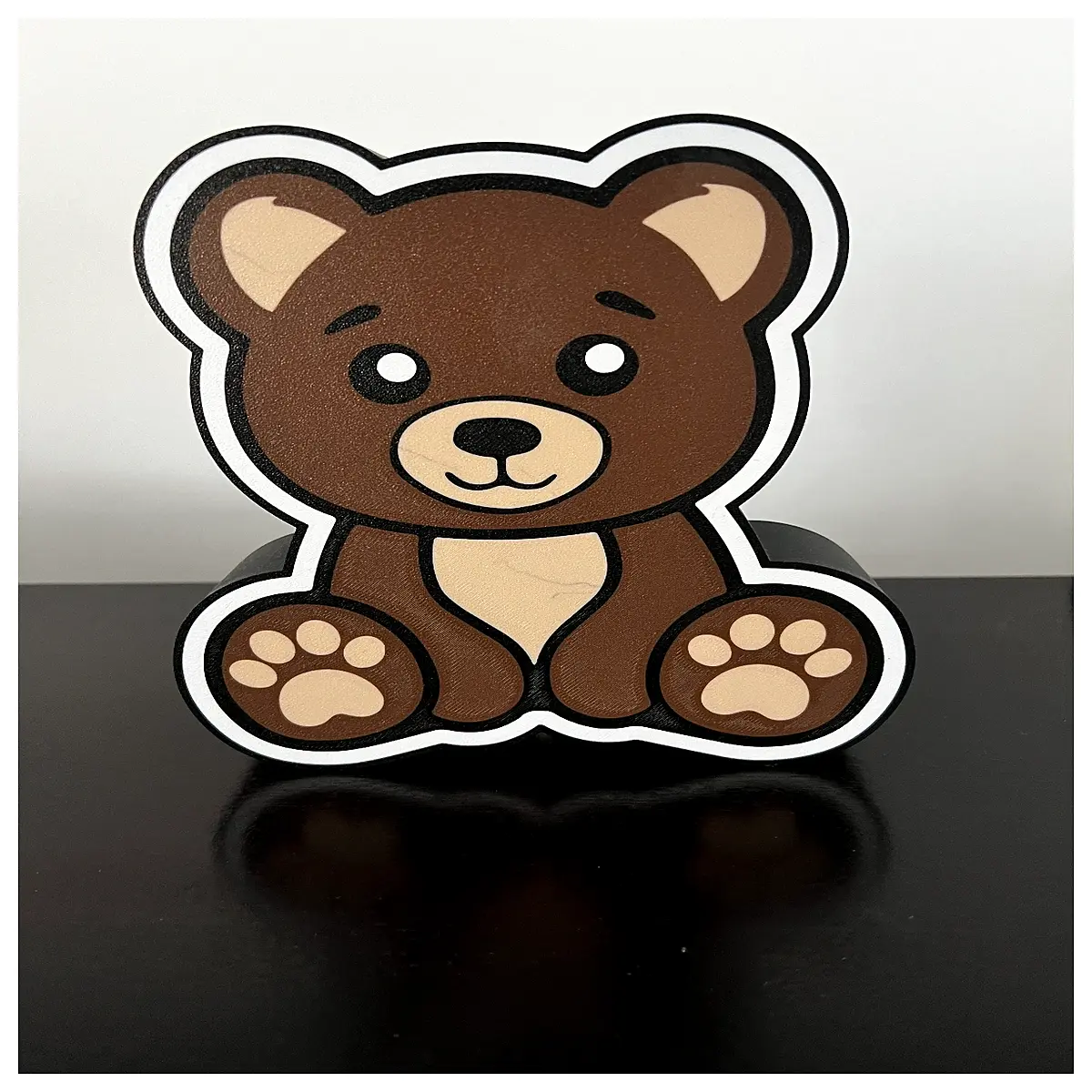 cute teddy bear night for kids room nursery decor
