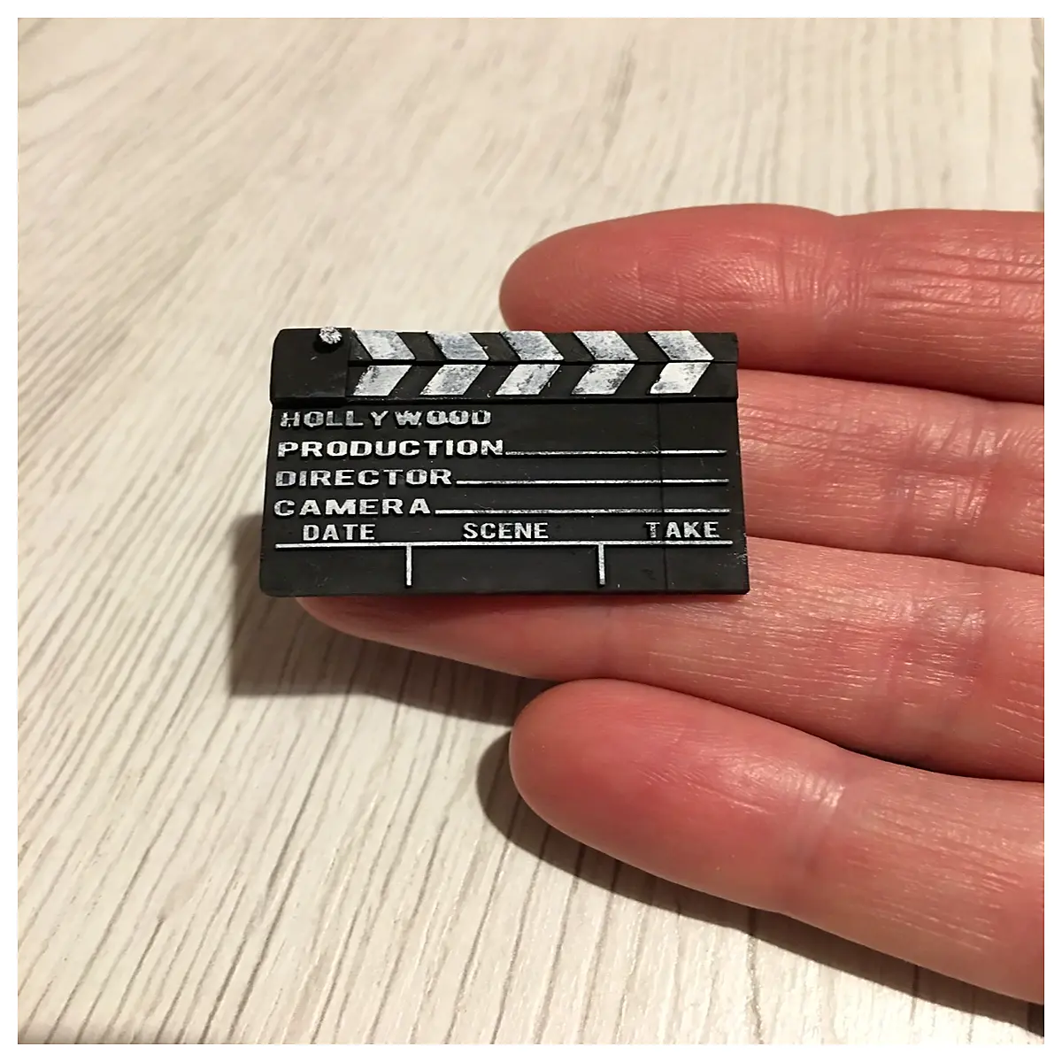 clapboard for video production portable slate with timer wireless clapper board for filmmaking