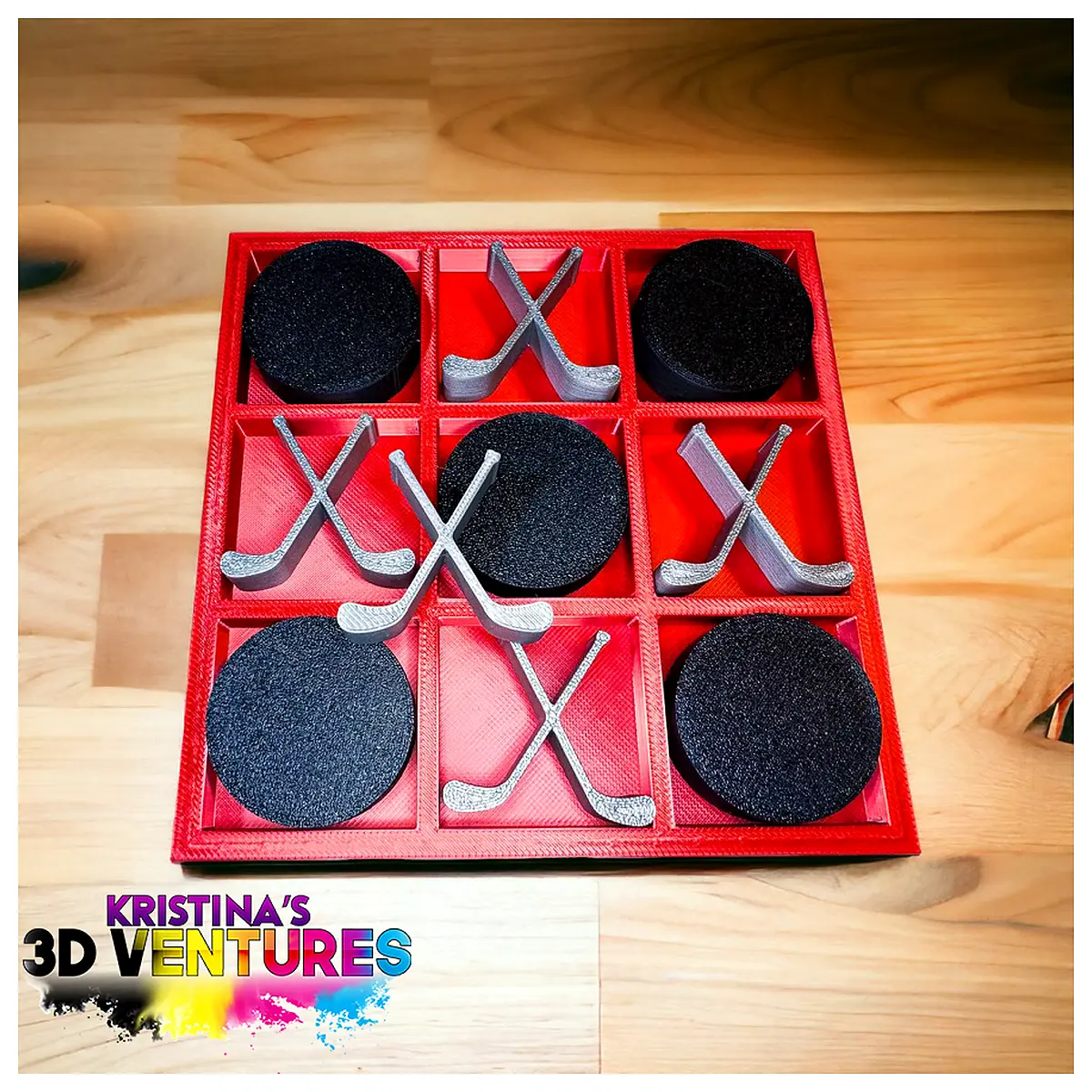hockey toe game board for kids fun strategy party activity