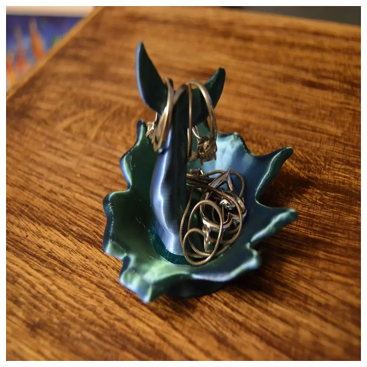 ocean themed ring base whale fin setting jewelry making supplies marine life charm mount for custom rings