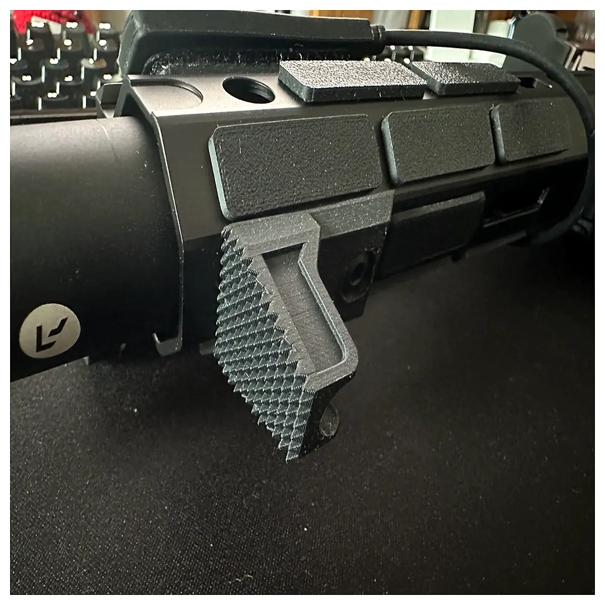 mlok vertical grip for ar15 tactical rail mount foregrip accessories
