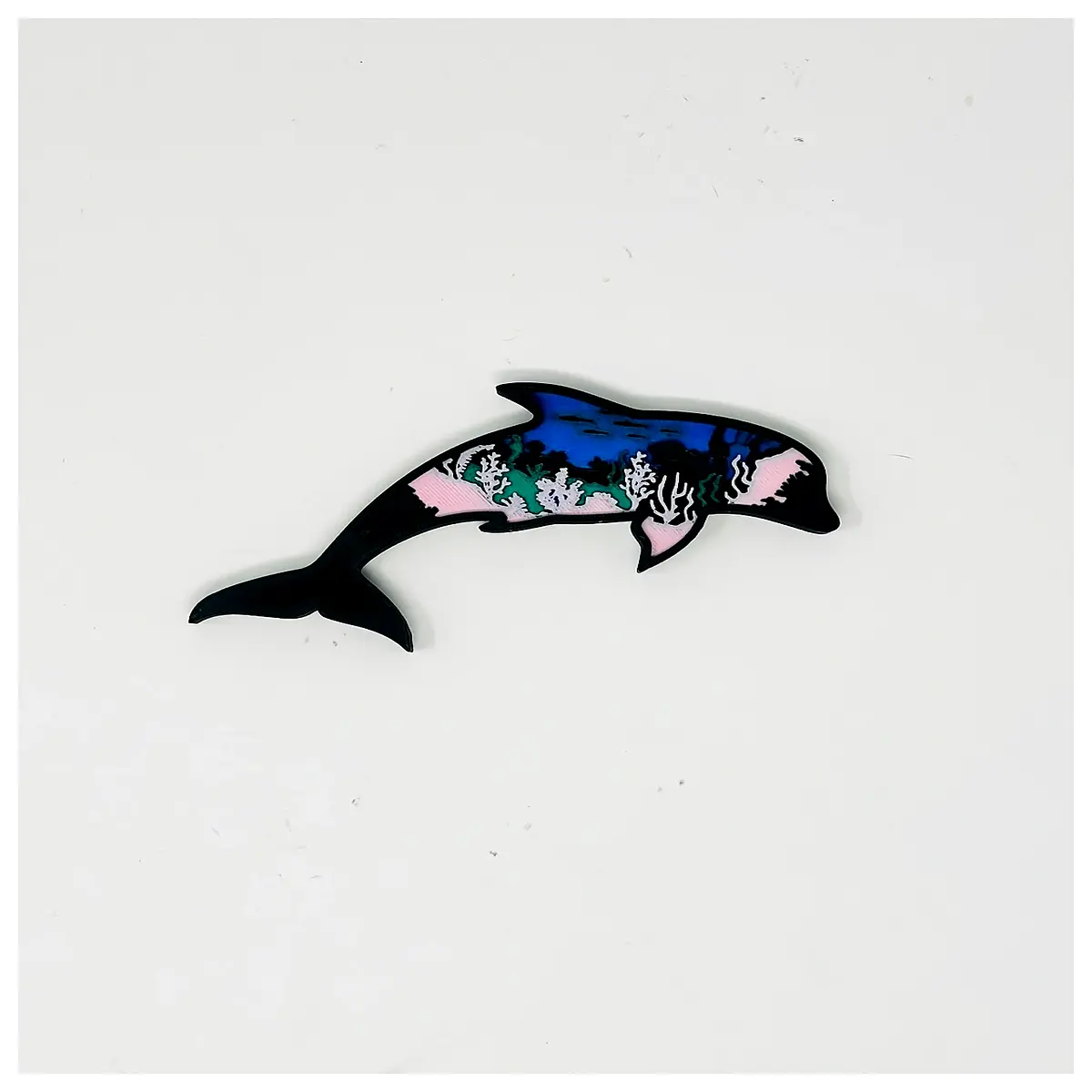 whale ocean wall art canvas print layered up card marine life decor for living room