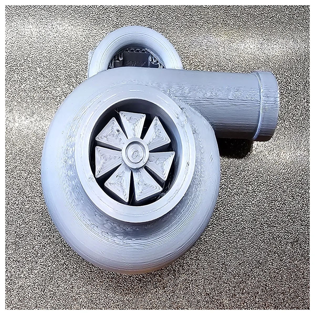 turbo keychain for car enthusiasts engine pendant metal auto accessory gifts