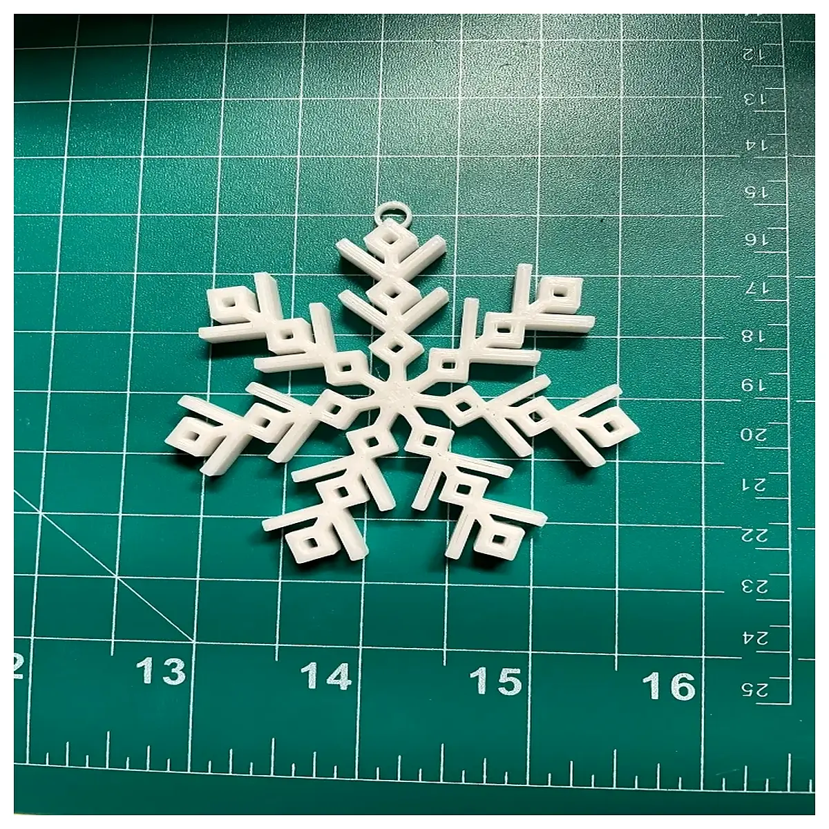 snowflake ornaments for christmas tree hanging decorations winter holiday party favors