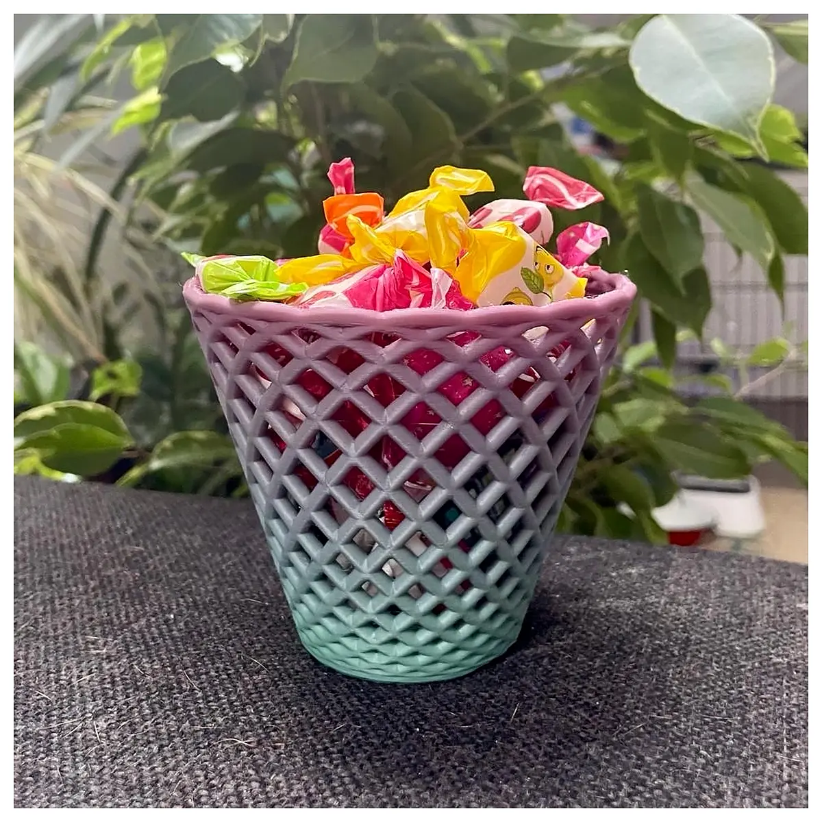 candy storage container with lid large capacity snack organizer box for kitchen counter airtight candy jar for sweets and treats