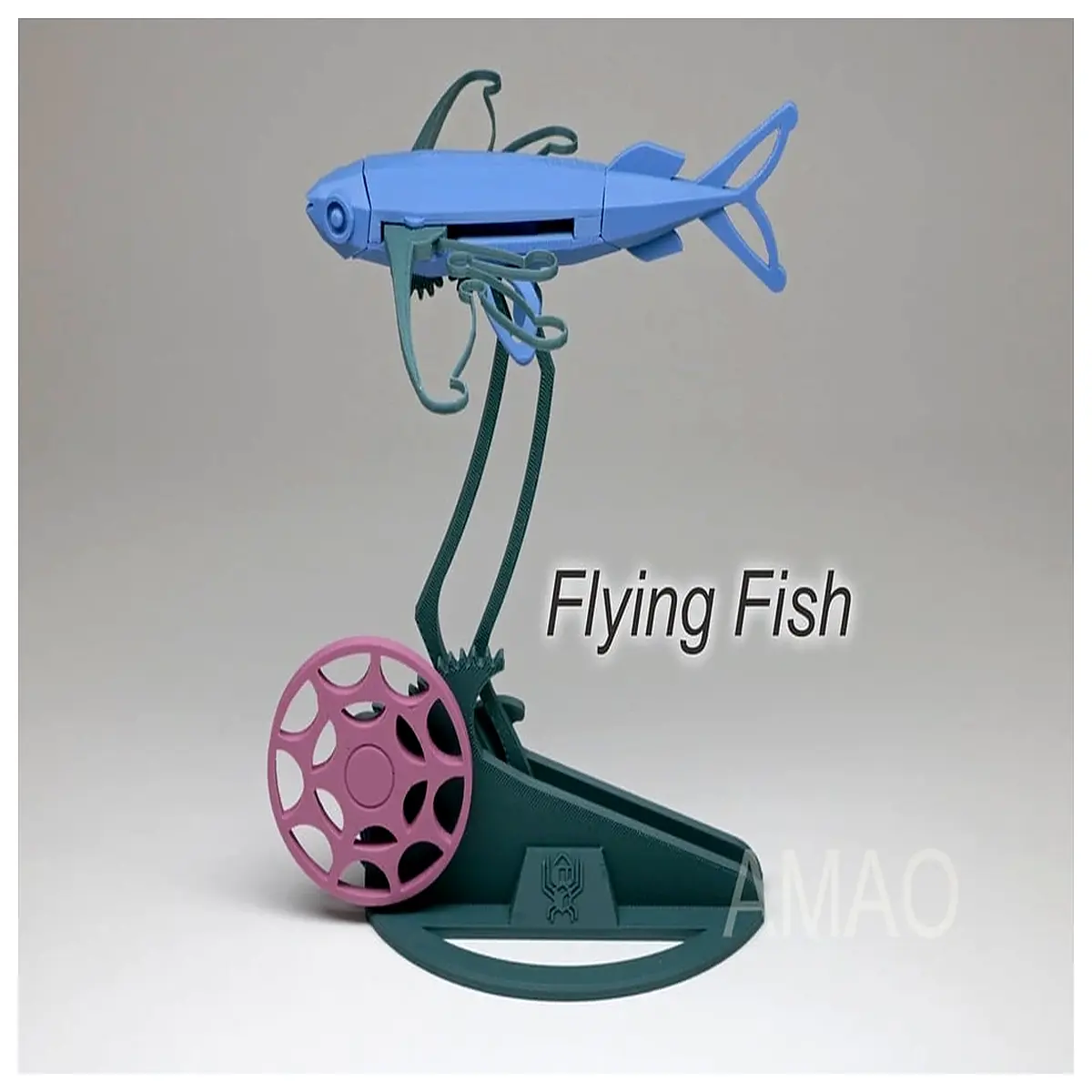 realistic flying fish wall art marine life aquarium decor tropical ocean animal prints for kids room nature photography canvas