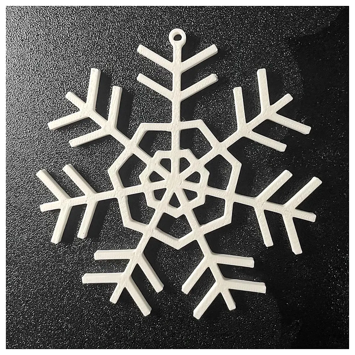 snowflake decorations for christmas tree window wall hanging craft diy winter party supplies