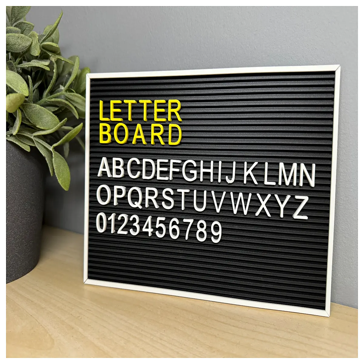 small horizontal alphabet board for baby learning letters wooden educational toy with movable tiles early childhood development gift