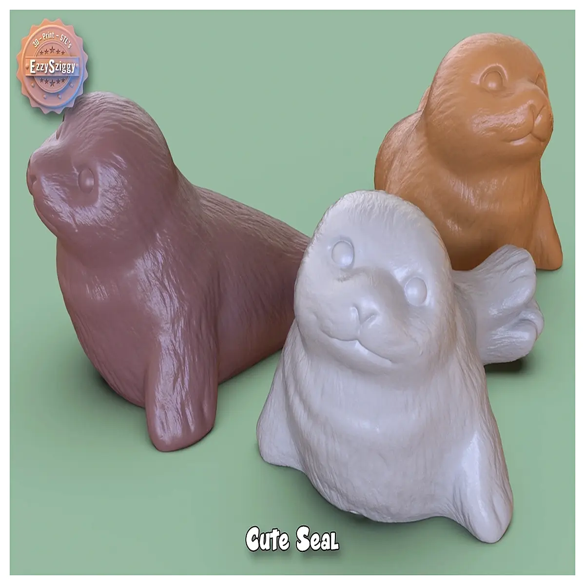 cute seal plushie toy soft stuffed animal for kids baby gift birthday party decoration
