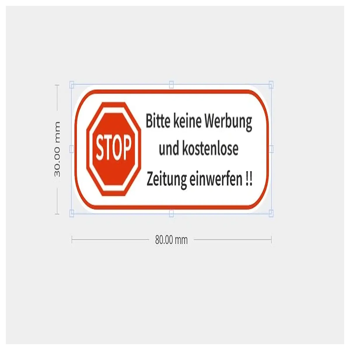 no posting allowed mailbox sign anti spam warning sticker durable outdoor vinyl decal for residential mailboxes and public post boxes