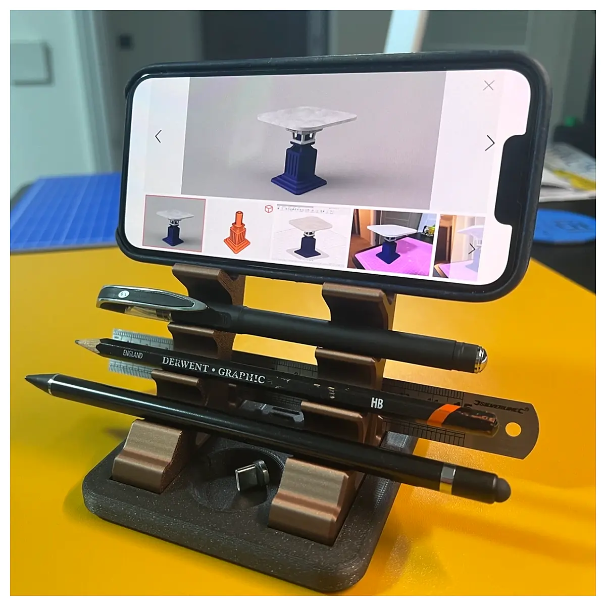 desk organizer with compartments for office supplies pen holder and stationery storage box