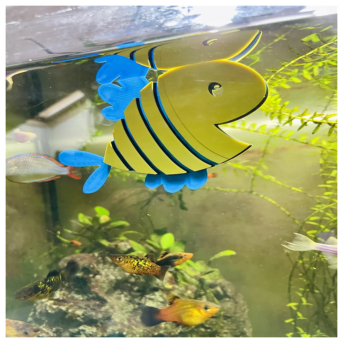 floating active happy fish toy for kids pool party supplies inflatable water fun