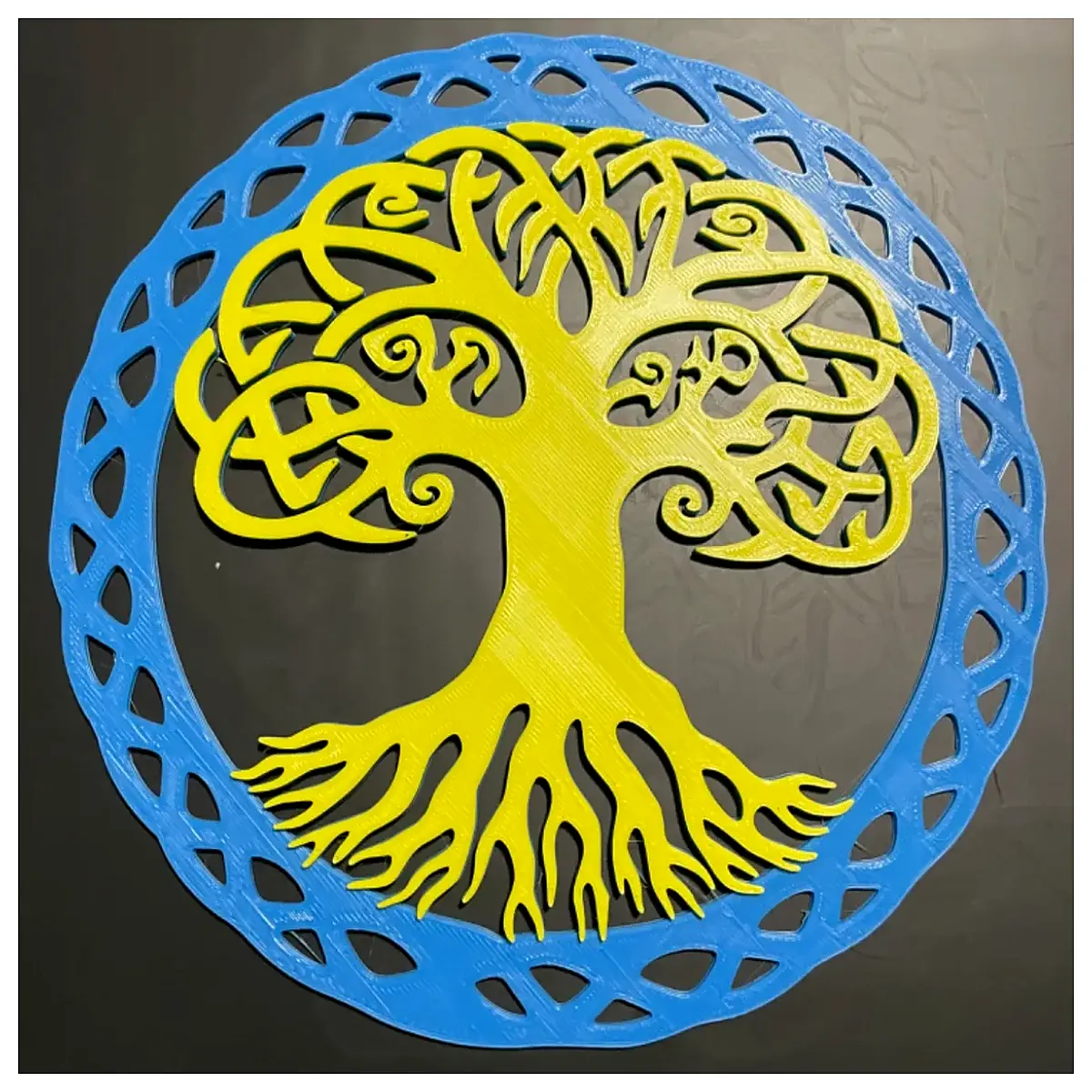 tree of life wall art metal hanging decor boho home garden ornament spiritual symbol gift