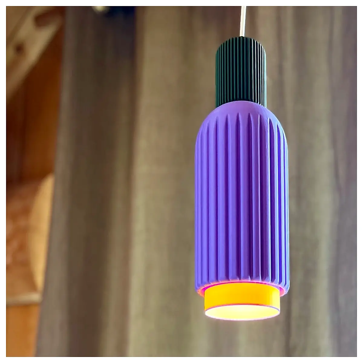 color block pendant shade geometric modern hanging cover for bedroom living room